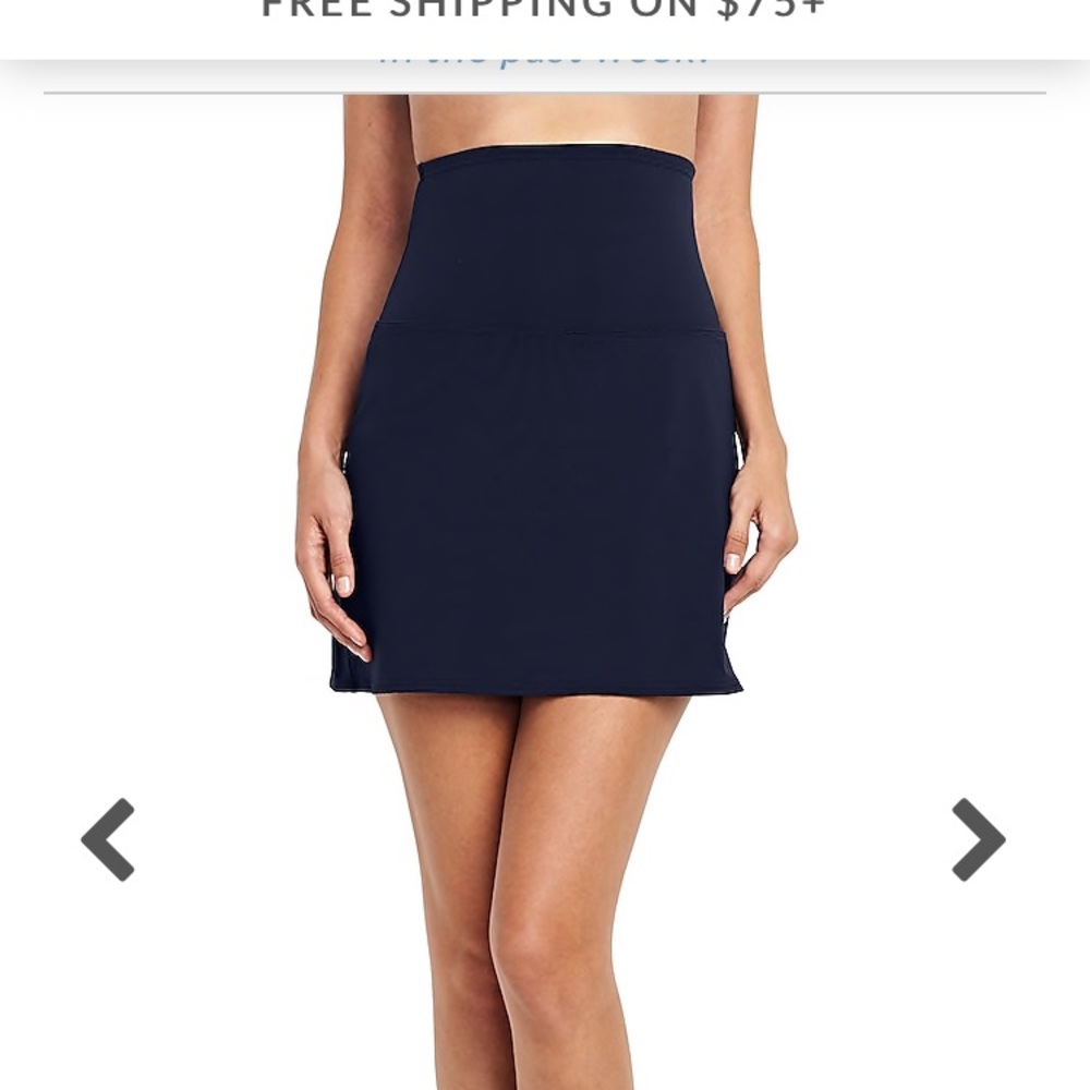🏖NEW Lands End high waist swim skirt 🏖